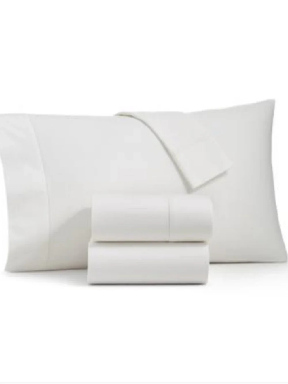 Charter Club Sleep Luxe Solid Cotton Flannel 4-Pc. Sheet Set, King,  White